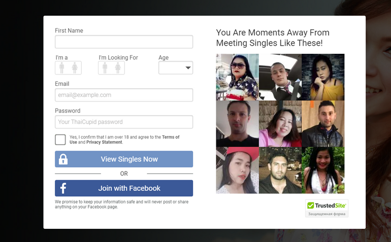 ThaiCupid Registration