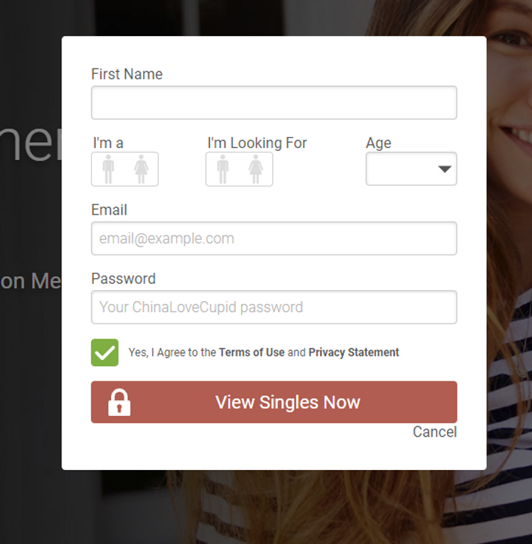 ChinaLoveCupid Registration