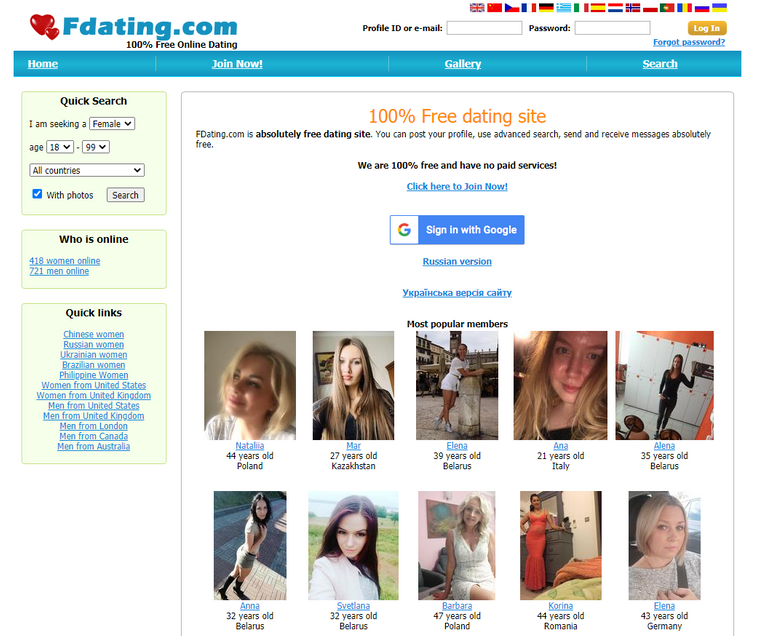 fdating online