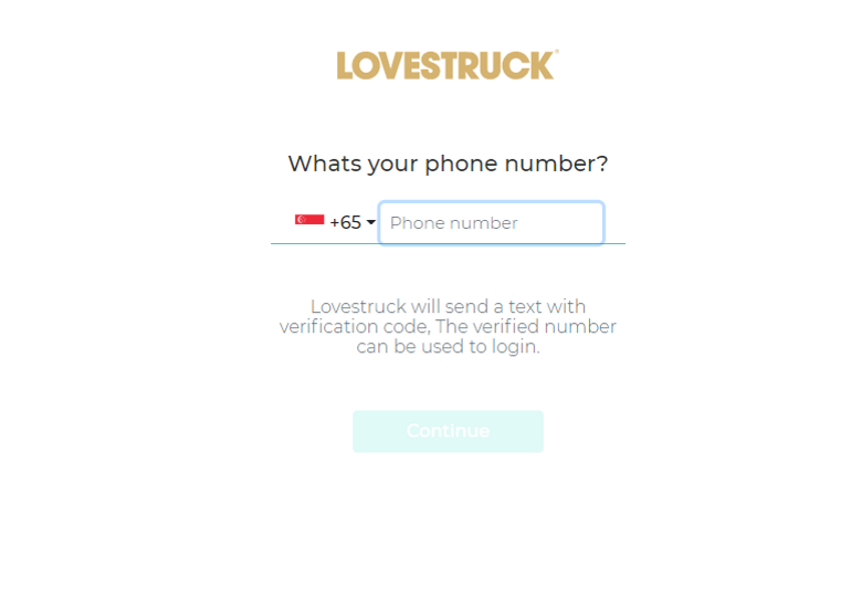 Lovestruck Registration