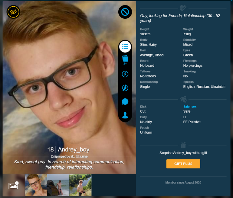 PlanetRomeo Profile quality