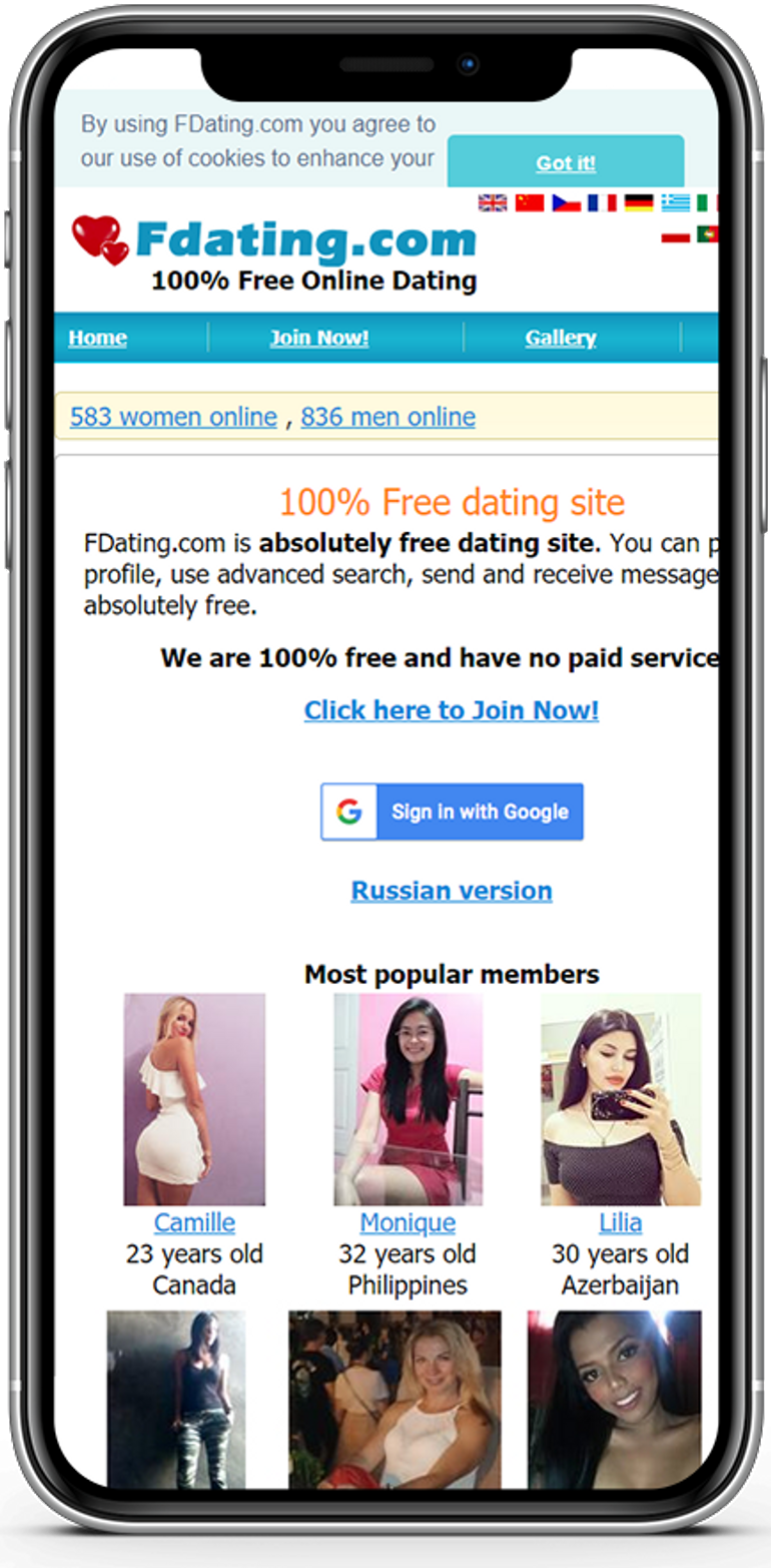 fdating.com - free online dating